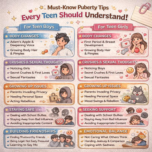 A Growing-Up Guide For Teens | Boys & Girls Editions
