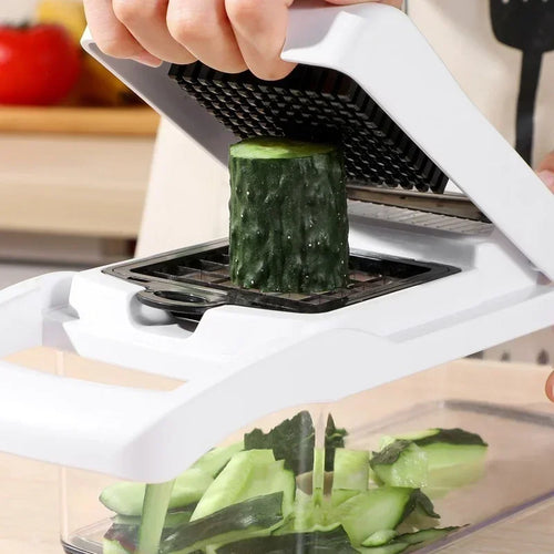 Multifunctional Kitchen Veggie Chopper Household Chopper Potato Slicer Carrot Grater Manual Food Processor Cooking Tools U7B2O2