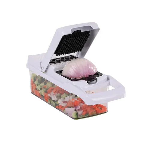Multifunctional Kitchen Veggie Chopper Household Chopper Potato Slicer Carrot Grater Manual Food Processor Cooking Tools U7B2O2