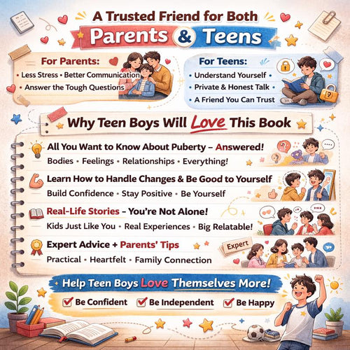 A Growing-Up Guide For Teens | Boys & Girls Editions